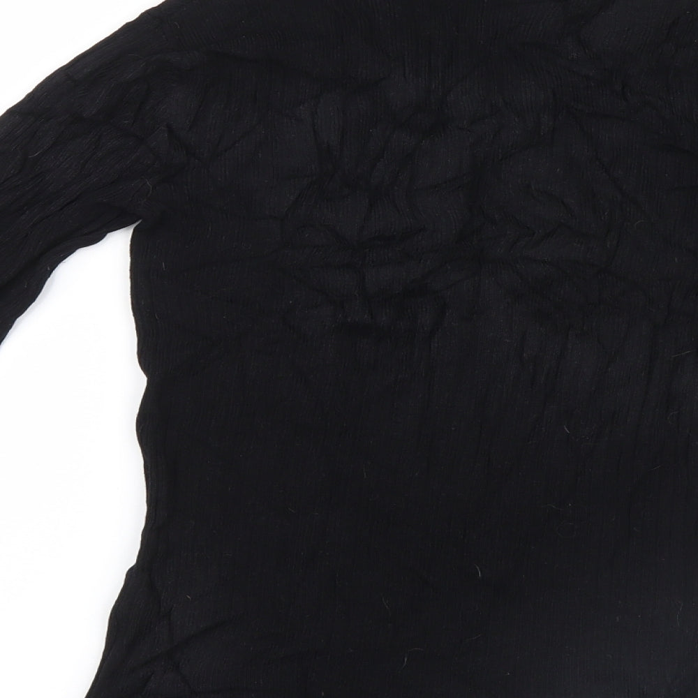 Atmosphere Womens Black Knit Pullover Jumper Size 10