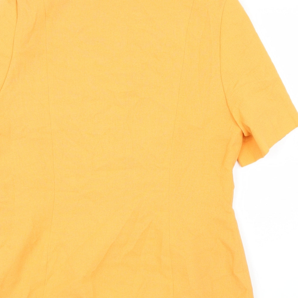 Dorothy Perkins Womens Orange Jacket Size 16
