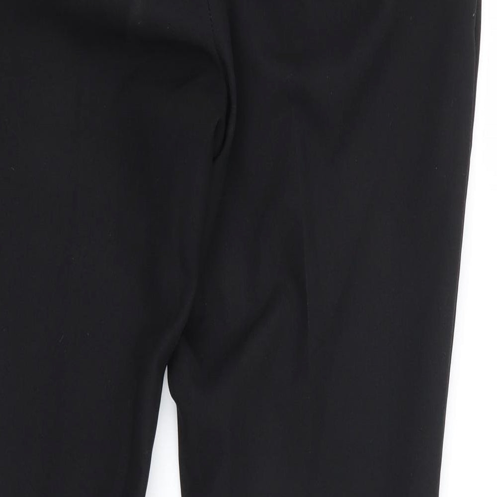 Atmosphere Womens Black Trousers Size 10 L27.5 in