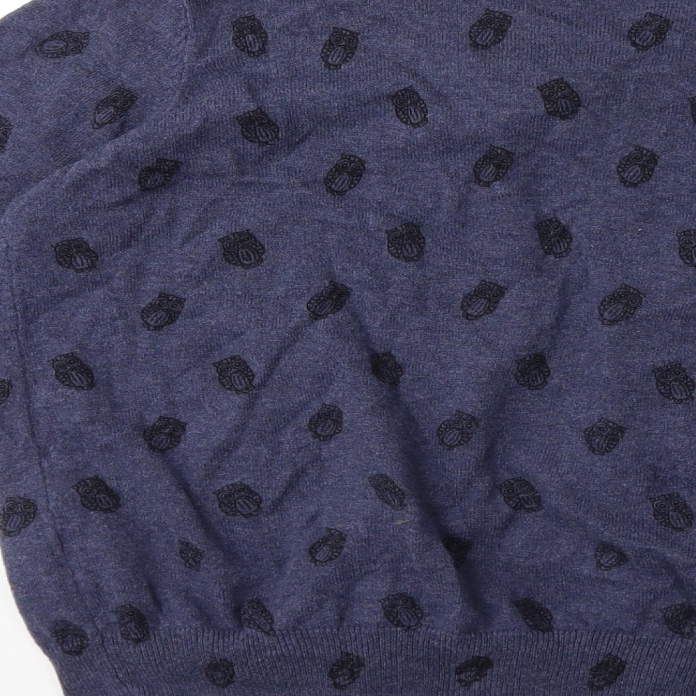 Primark Womens Blue Cardigan Jumper Size 10
