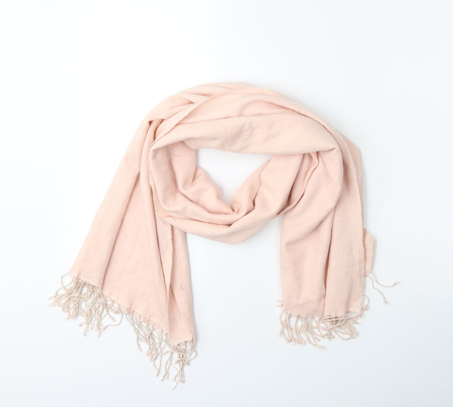 Preworn Womens Pink Scarf