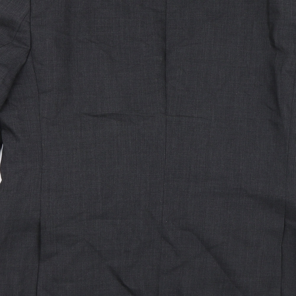 Performance Suit Mens Grey Jacket Blazer Size 38