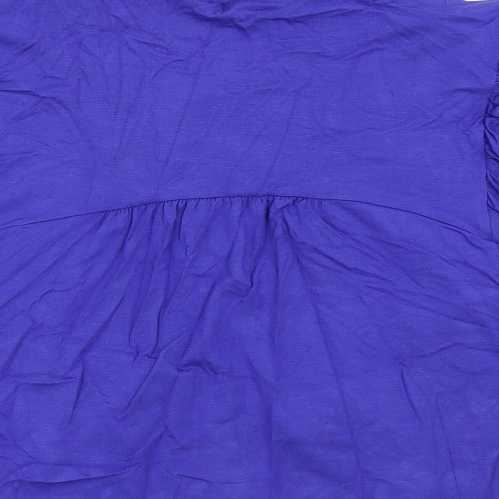 Marks & Spencer Womens Blue Cardigan Jumper Size 12