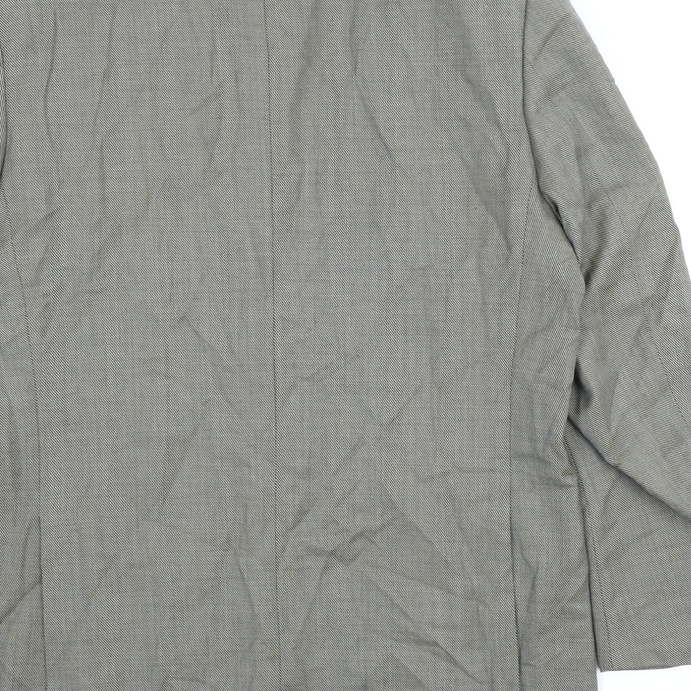 Greenwoods Mens Green Jacket Suit Jacket Size 42