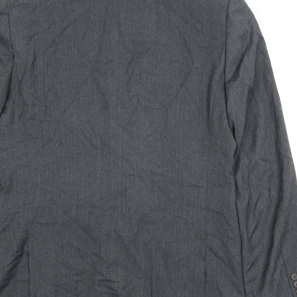 NEXT Mens Grey Jacket Suit Jacket Size 42