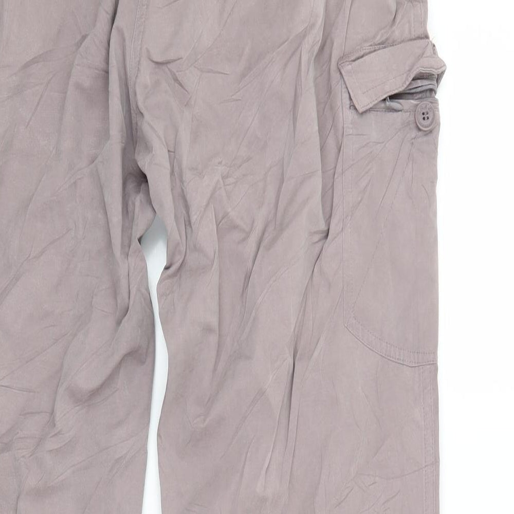Grasshoppers Womens Beige Trousers Size 12 L26 in