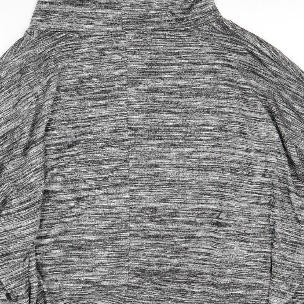 LV Clothing Womens Grey Pullover Jumper One Size