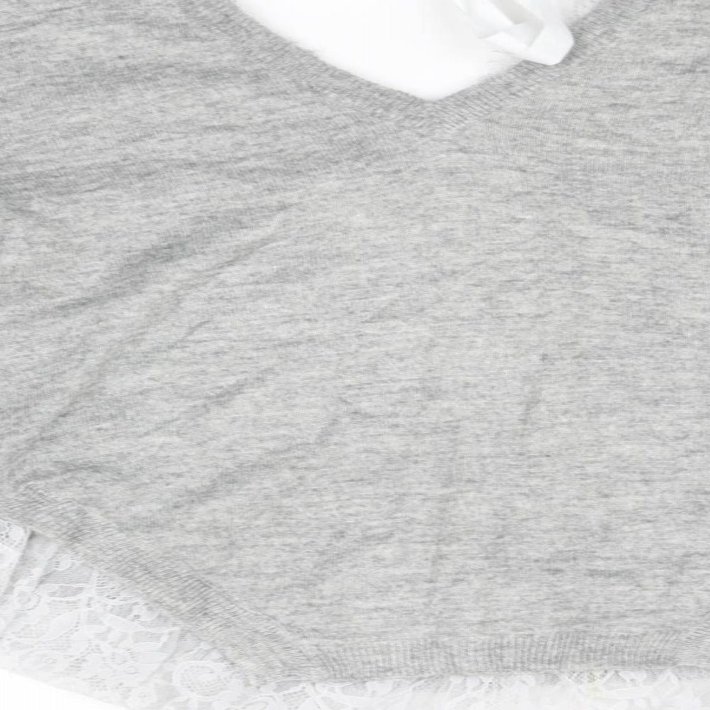 Divided Womens Grey Pullover Jumper Size XS