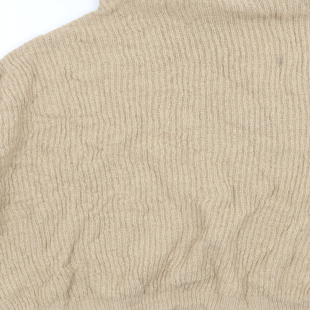 Dorothy Perkins Womens Beige Pullover Jumper Size 12