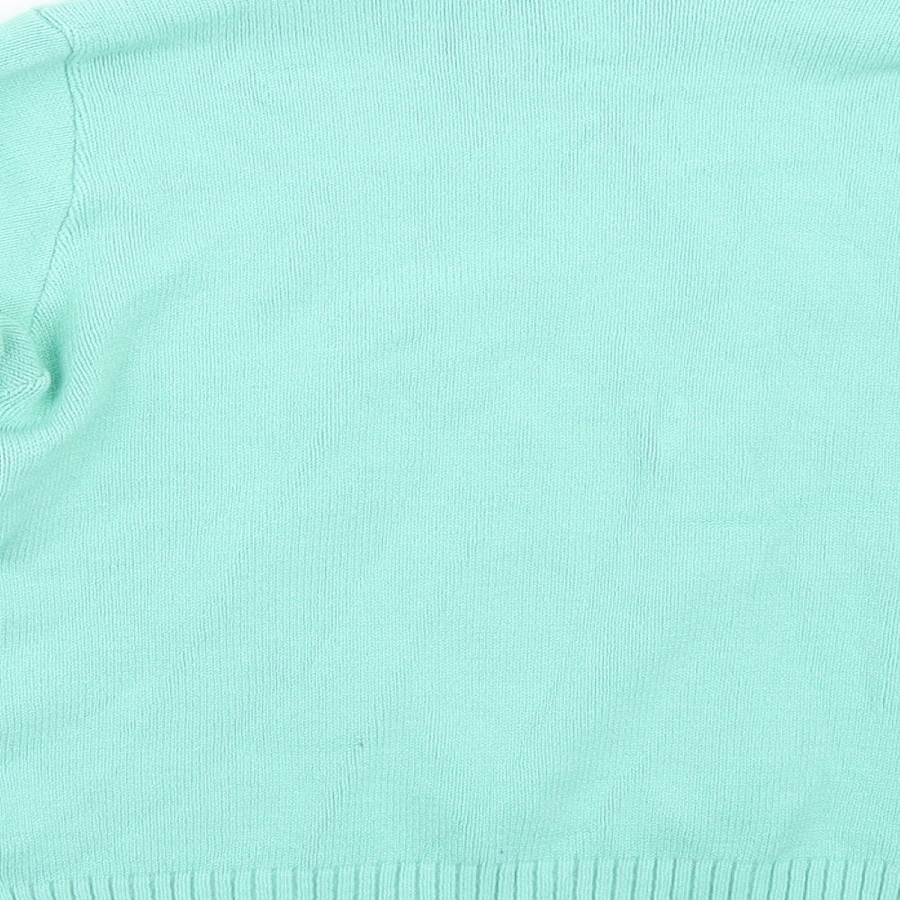 Sk collection Womens Green Pullover Jumper Size M