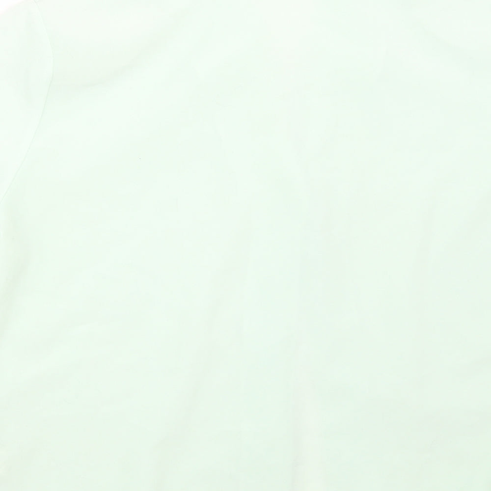 Michael Gold Womens Green Basic Button-Up Size 18