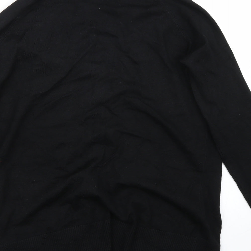 Michele Hope Womens Black Cardigan Jumper Size 12