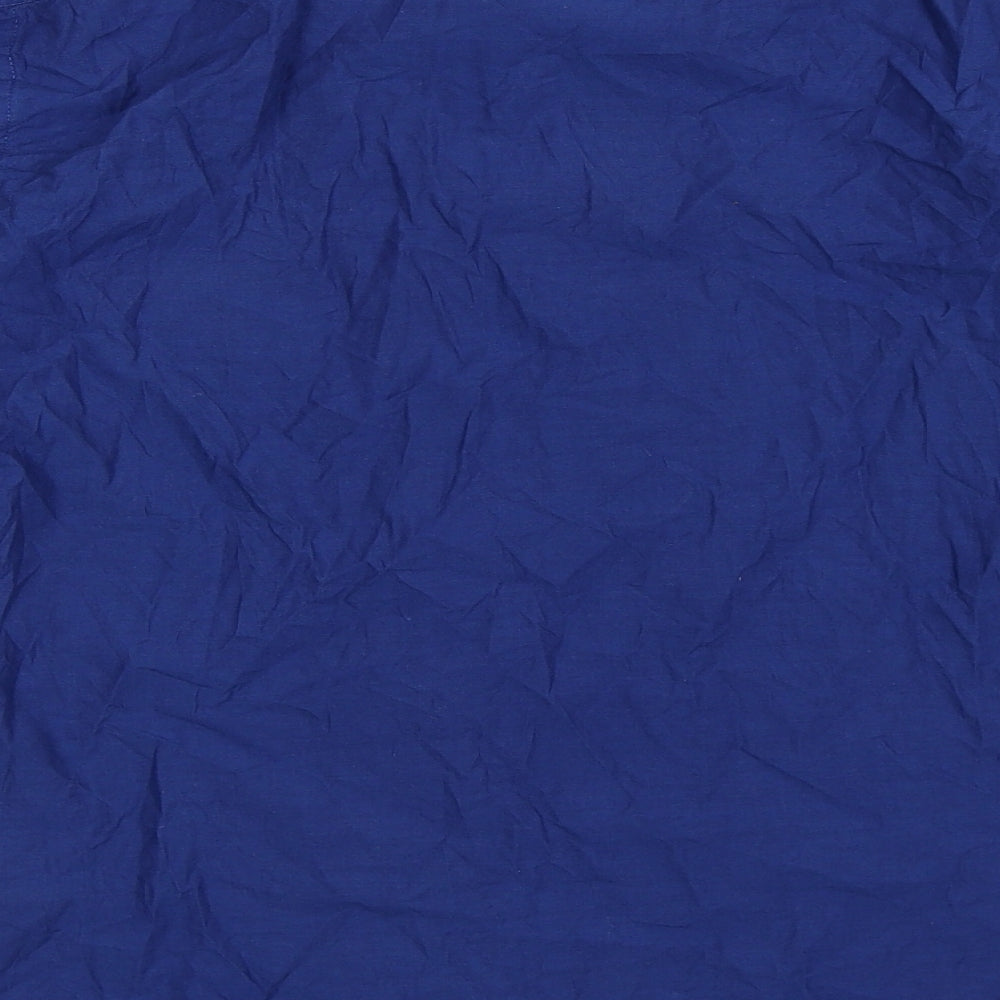 Albion Road Boys Blue Basic Button-Up Size 14 Years