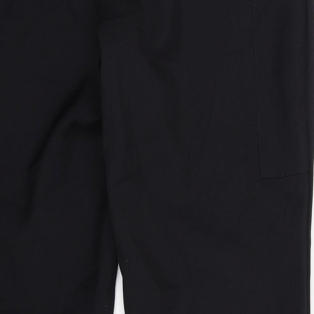 Brand and care label for Dimensions women’s blue trousers, size UK 10, 28-inch leg