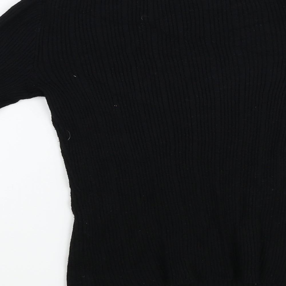 Primark Womens Black Pullover Jumper Size 10