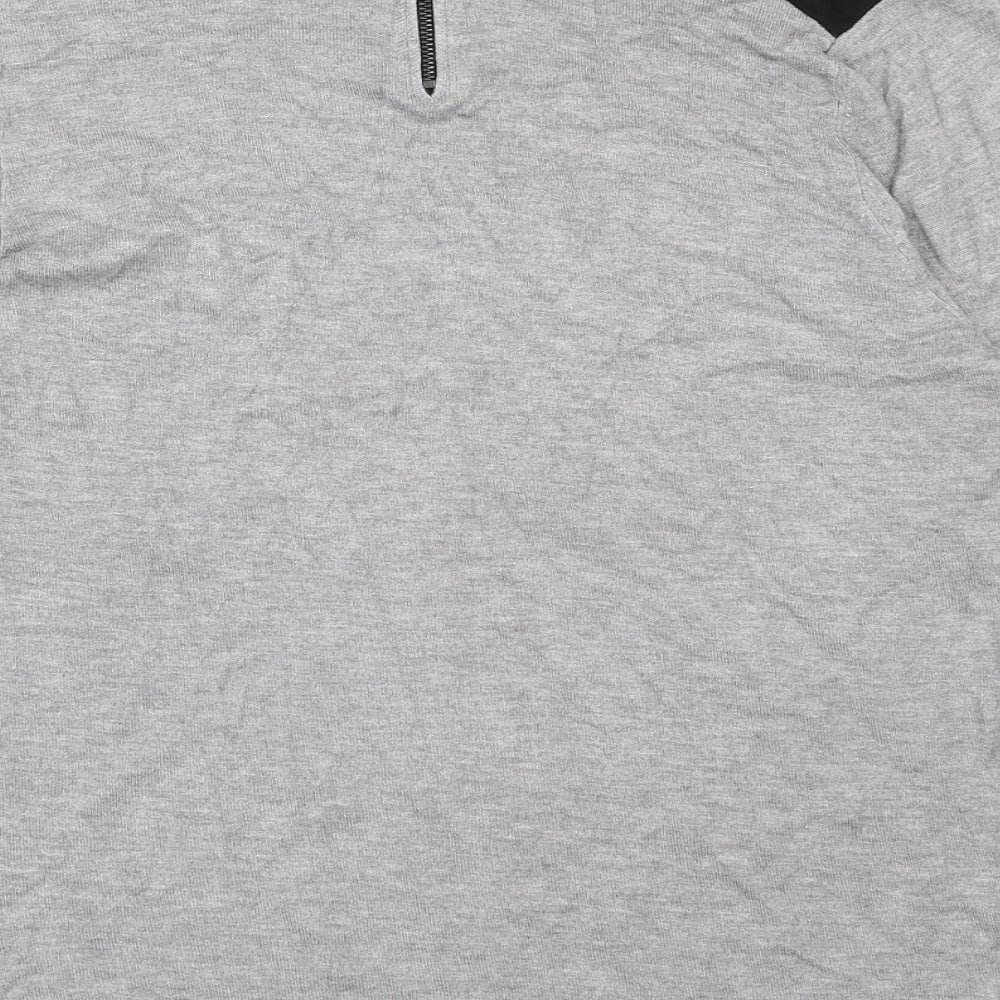 Papaya Womens Grey Knit Pullover Jumper Size 14