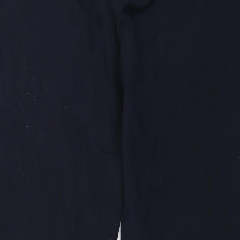 Debenhams Womens Blue Trouser Suit Suit Trousers Size 12 L28 in - Navy