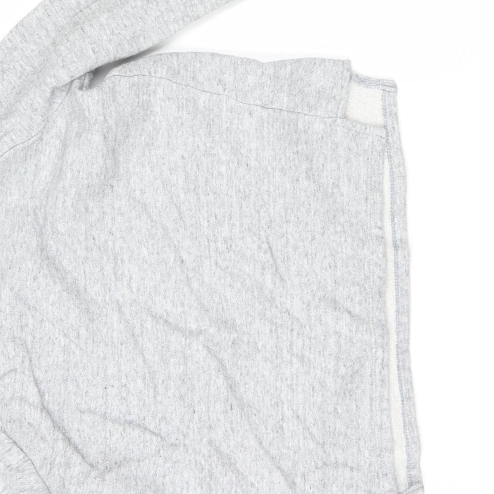 NEXT Girls Grey Pullover Sweatshirt Size 9 Years - butterfly