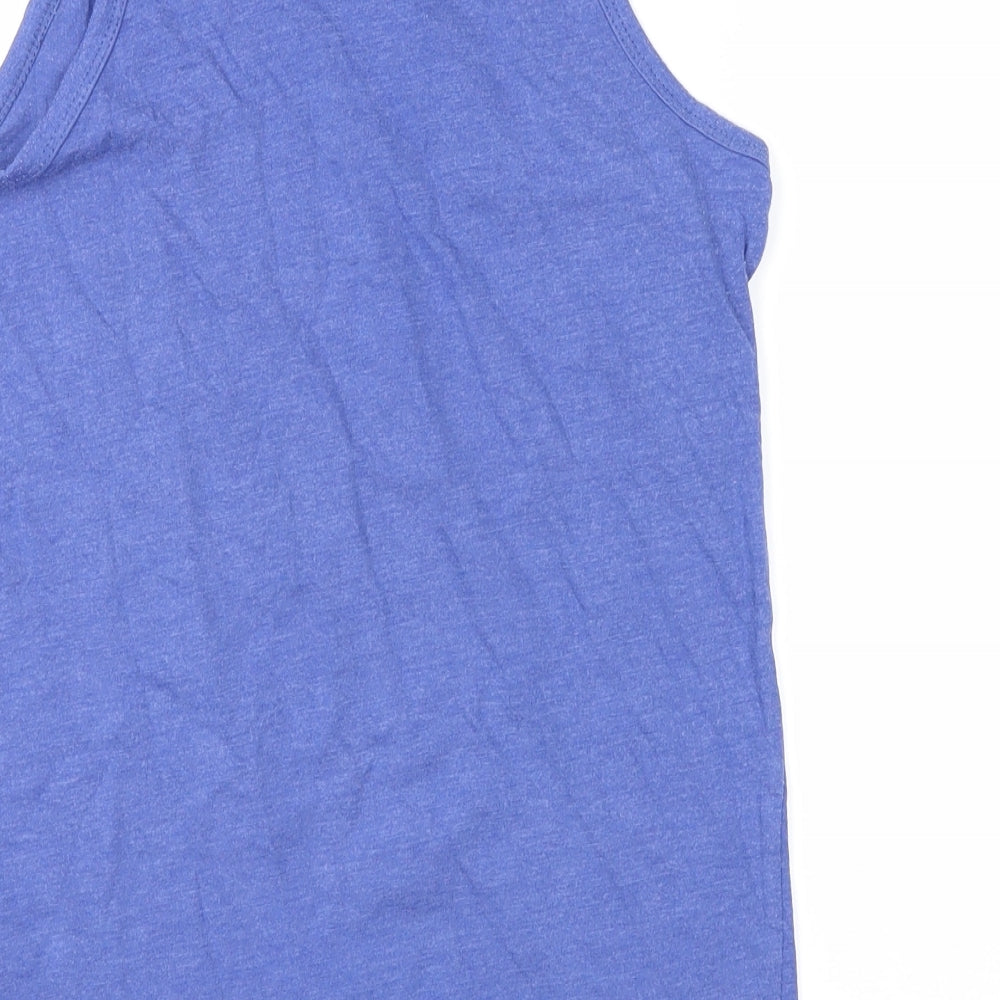 Primark Girls Blue Basic Tank Size 10-11 Years - national academ