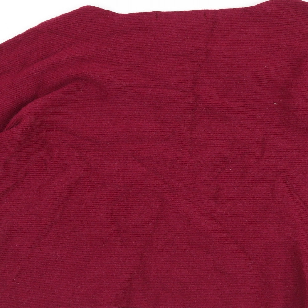 Nutmeg Womens Pink Pullover Jumper Size 8