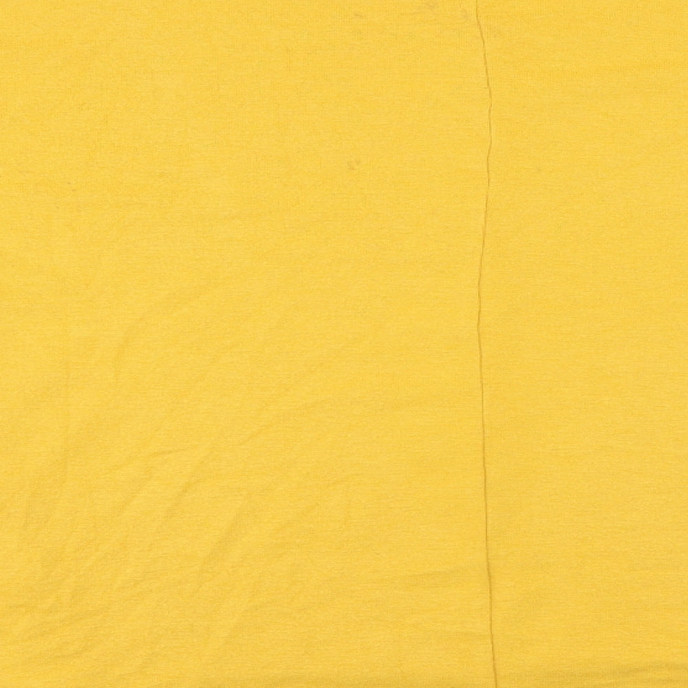 New Look Womens Yellow Basic Blouse Size 10