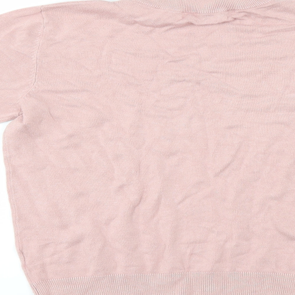 Full Circle Womens Pink Pullover Jumper Size M
