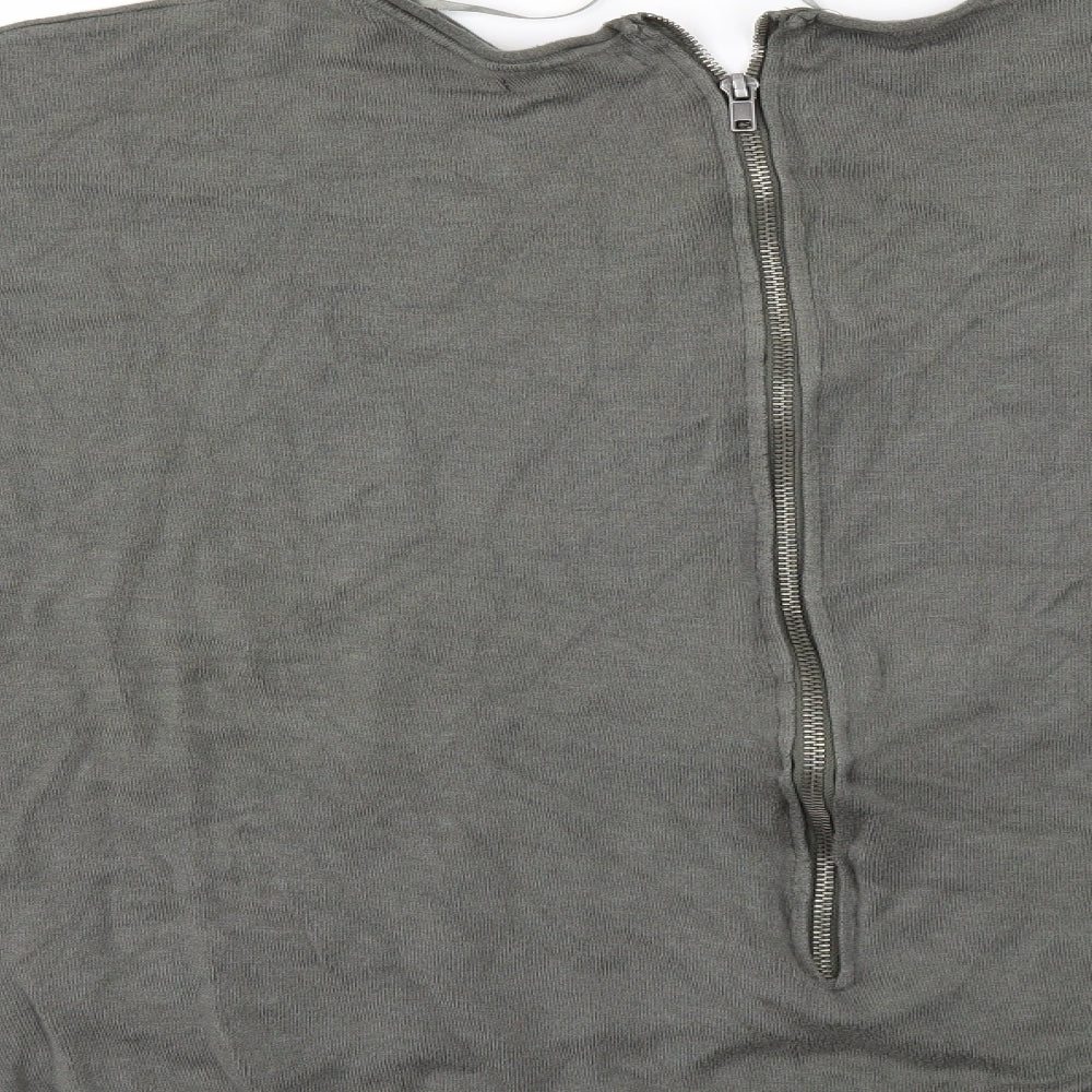 Atmosphere Womens Green Basic Blouse Size S