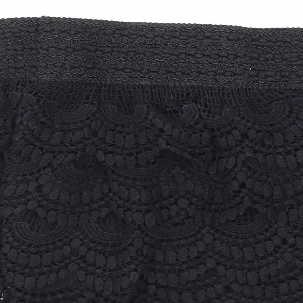Preworn Womens Black Mini Skirt