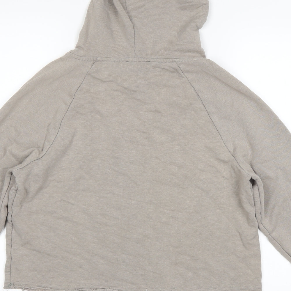 New Look Womens Brown Pullover Hoodie Size 12