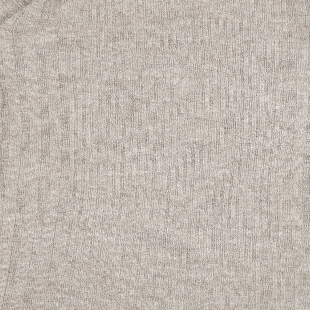 Topshop Womens Brown Shift Size XS