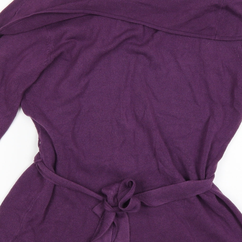Klass Womens Purple Pullover Jumper Size L