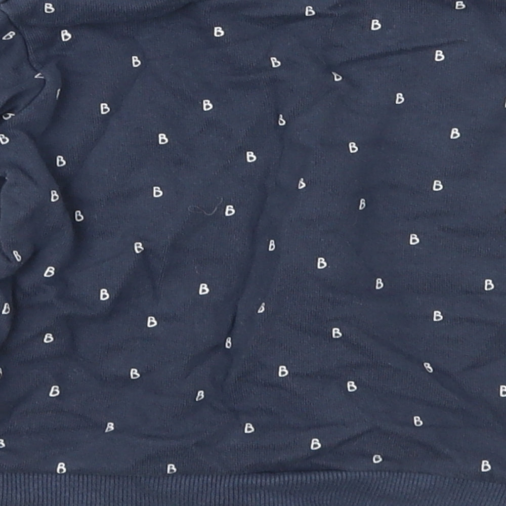 George Boys Blue Geometric Pullover Casual Size 18-24 Months