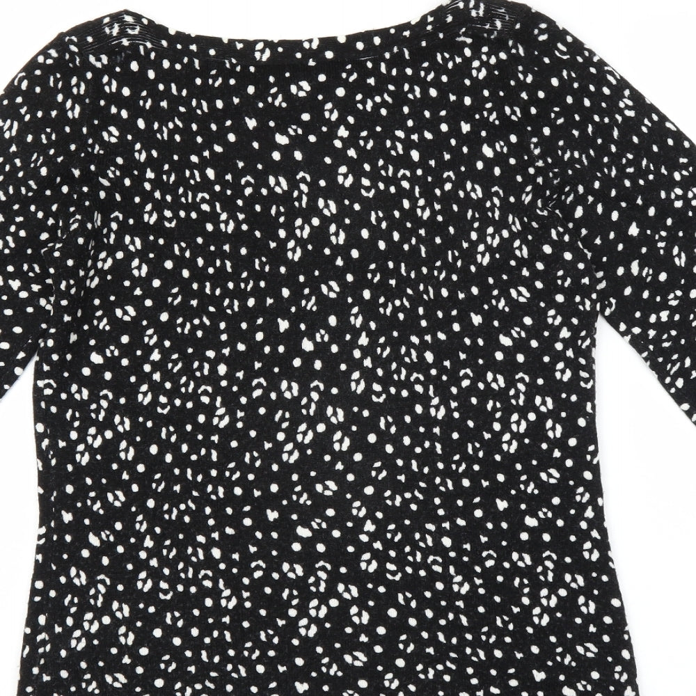 Matalan Womens Black Pullover Jumper Size 8