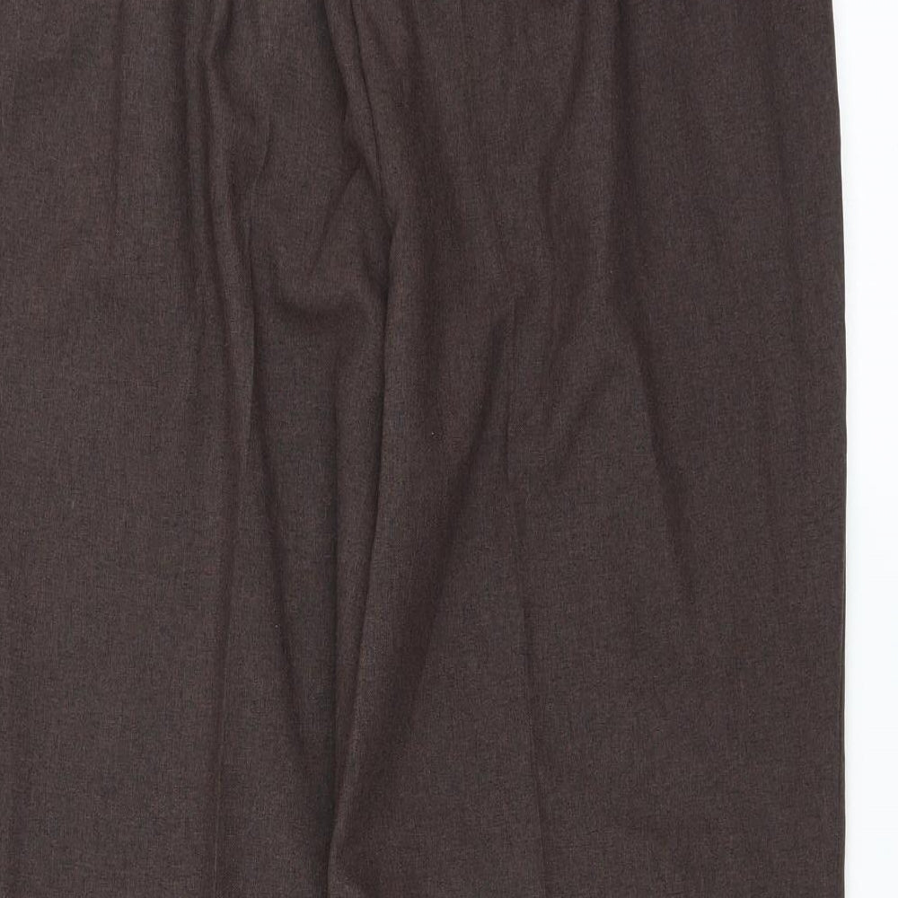 Le Bon Marché Womens Brown Trousers Size 16 L26 in
