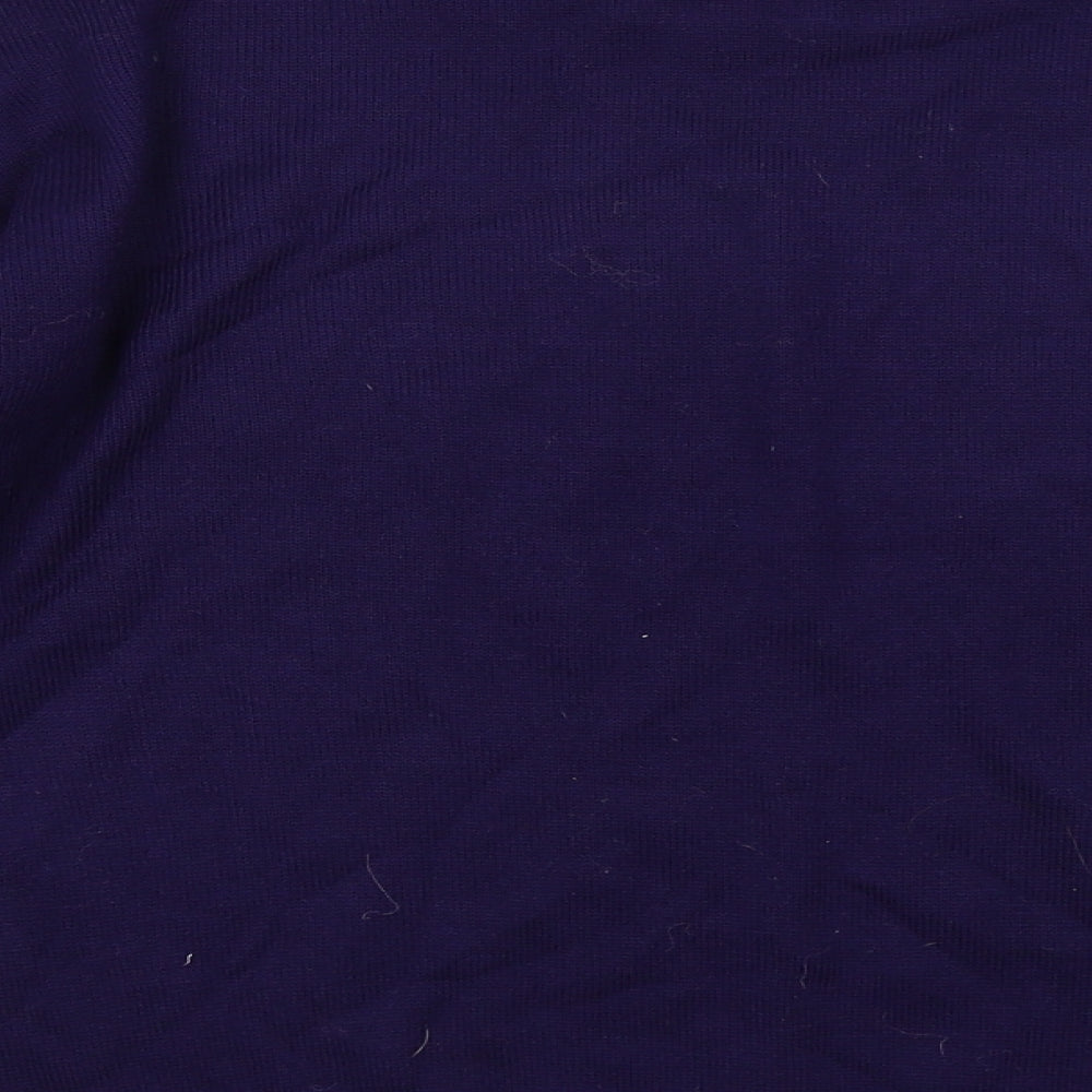 Amari Womens Blue Pullover Jumper Size 14