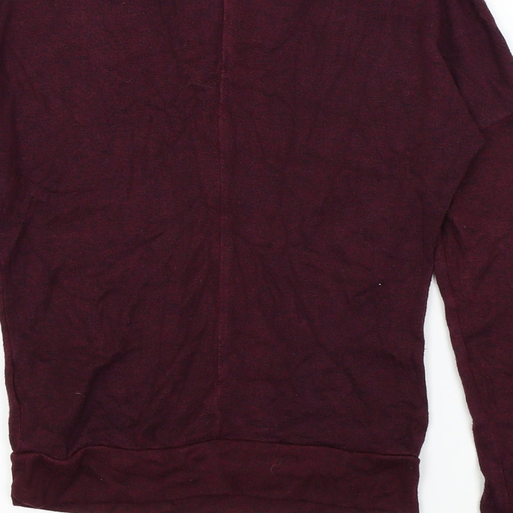 FB sister Womens Red Basic T-Shirt Size XS