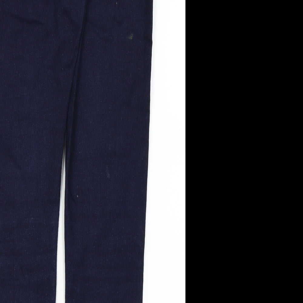DENIM AND CO Womens Blue Skinny Jeans Size 14 L26.5 in
