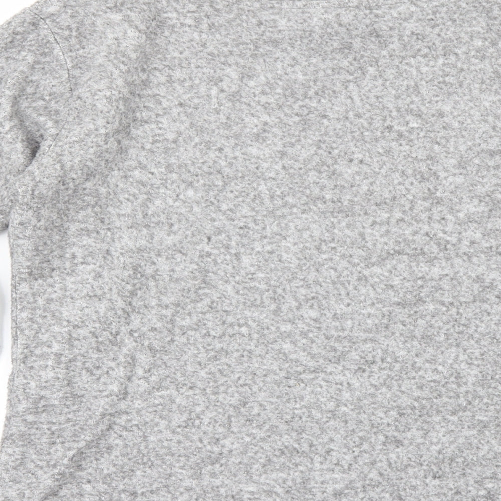 H&M Womens Grey Pullover Jumper Size S - Flare sleeve