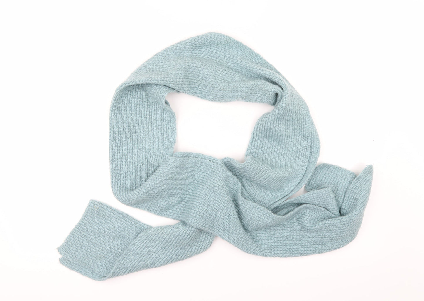 Preworn Womens Blue Scarf