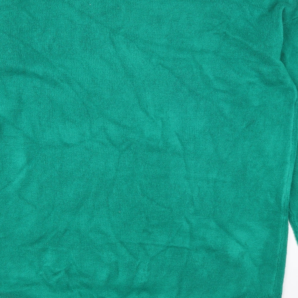 Primark Womens Green Pullover Jumper Size 12