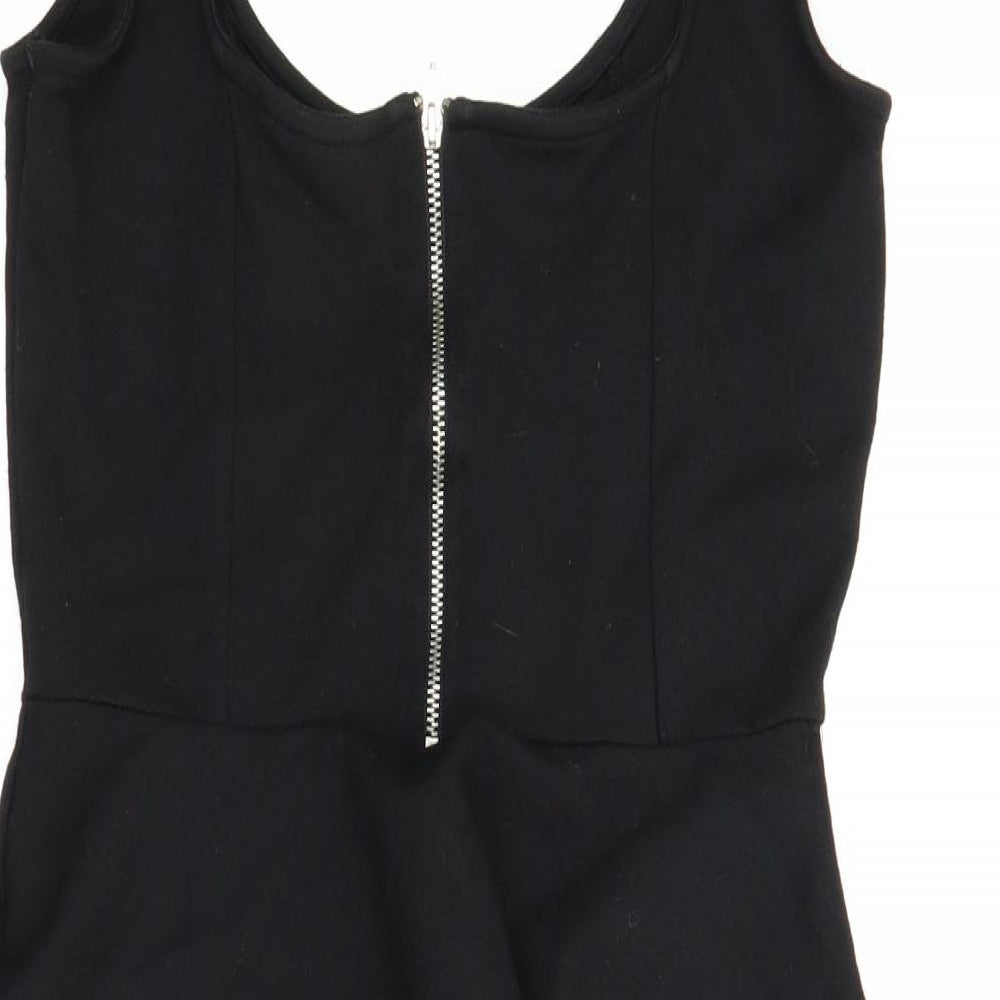 Warehouse Womens Black Sheath Size 10