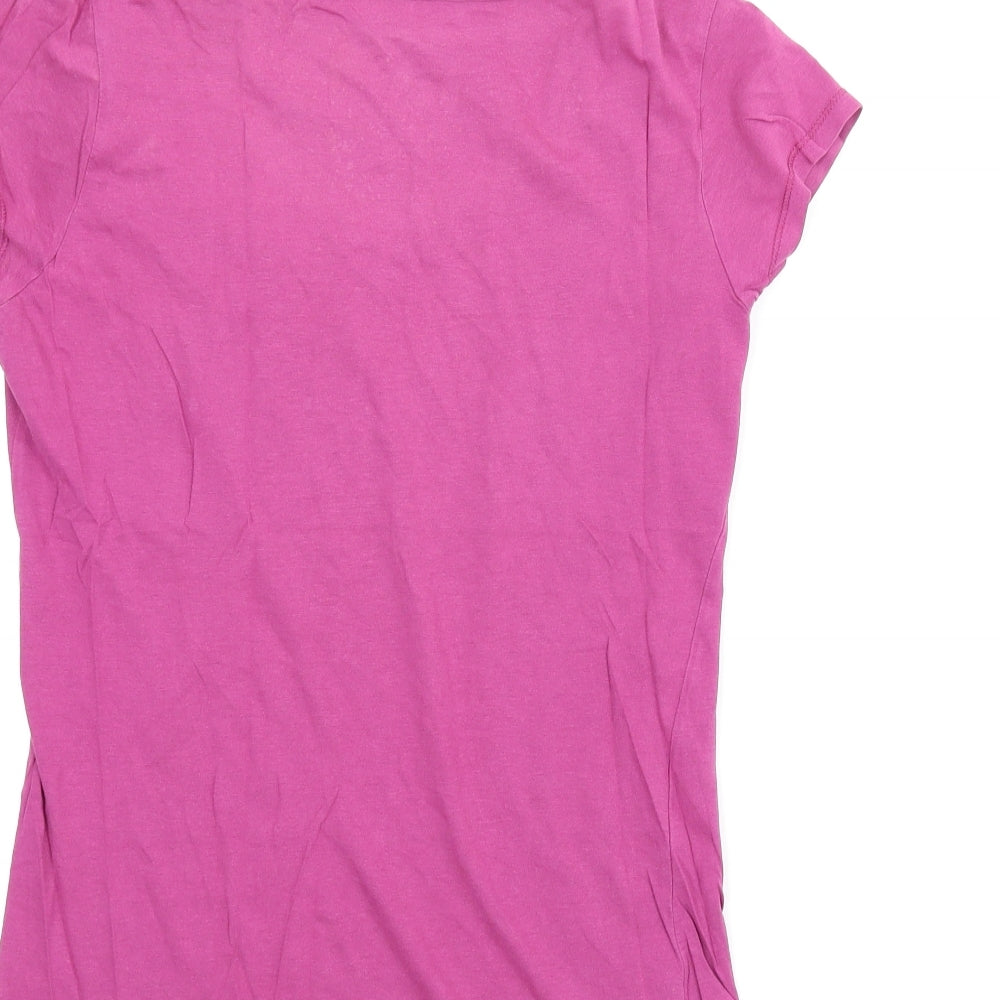 Xdye Monsters Womens Purple Basic T-Shirt Size M