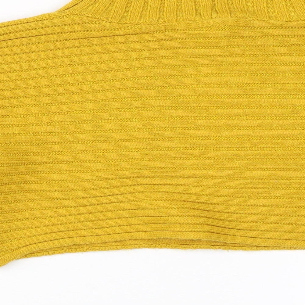 New Look Womens Yellow Pullover Jumper Size S