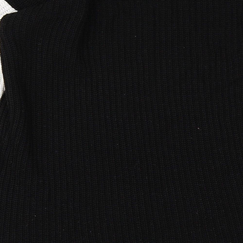 Preworn Womens Black Pullover Jumper Size M