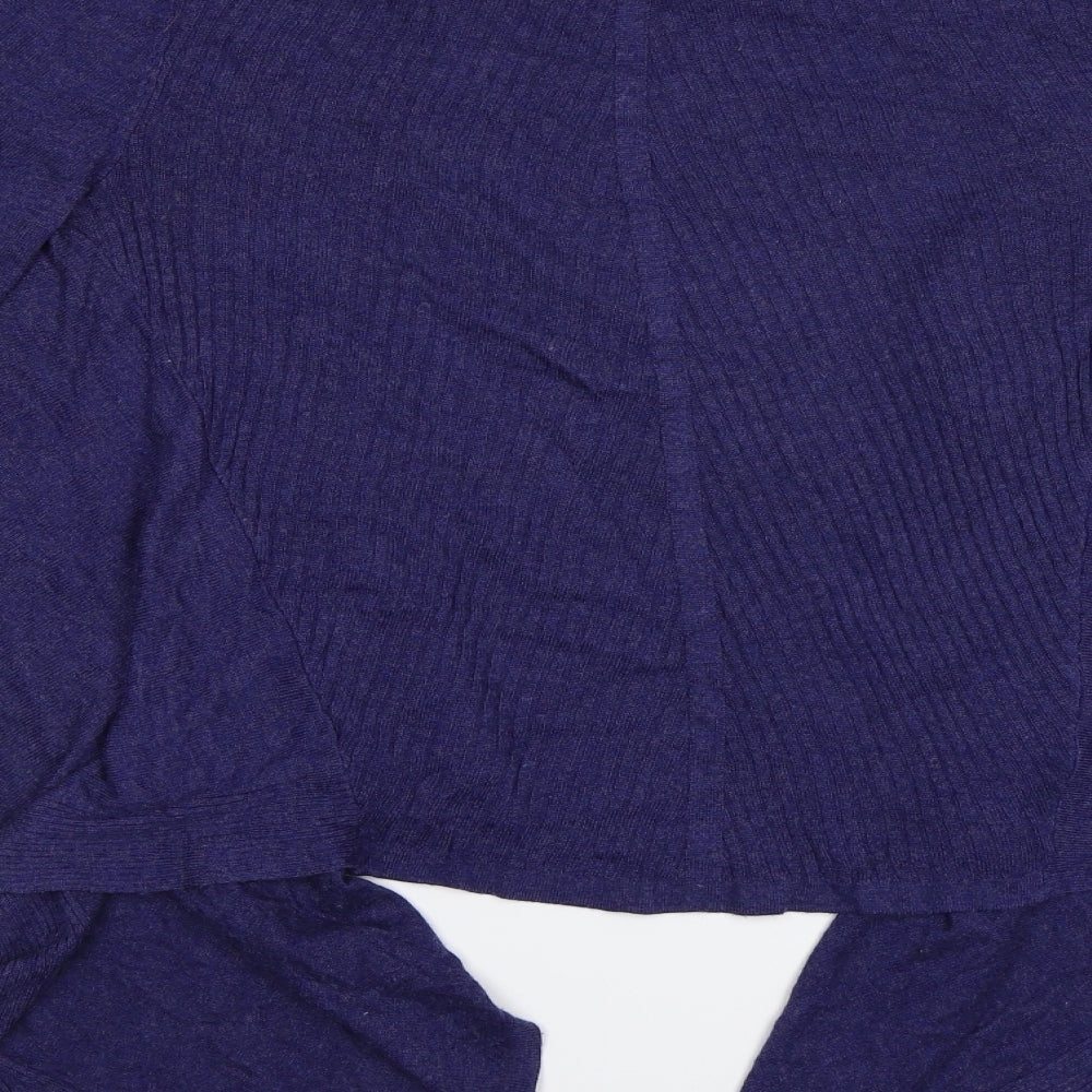 George Womens Blue Shrug Jumper Size 10