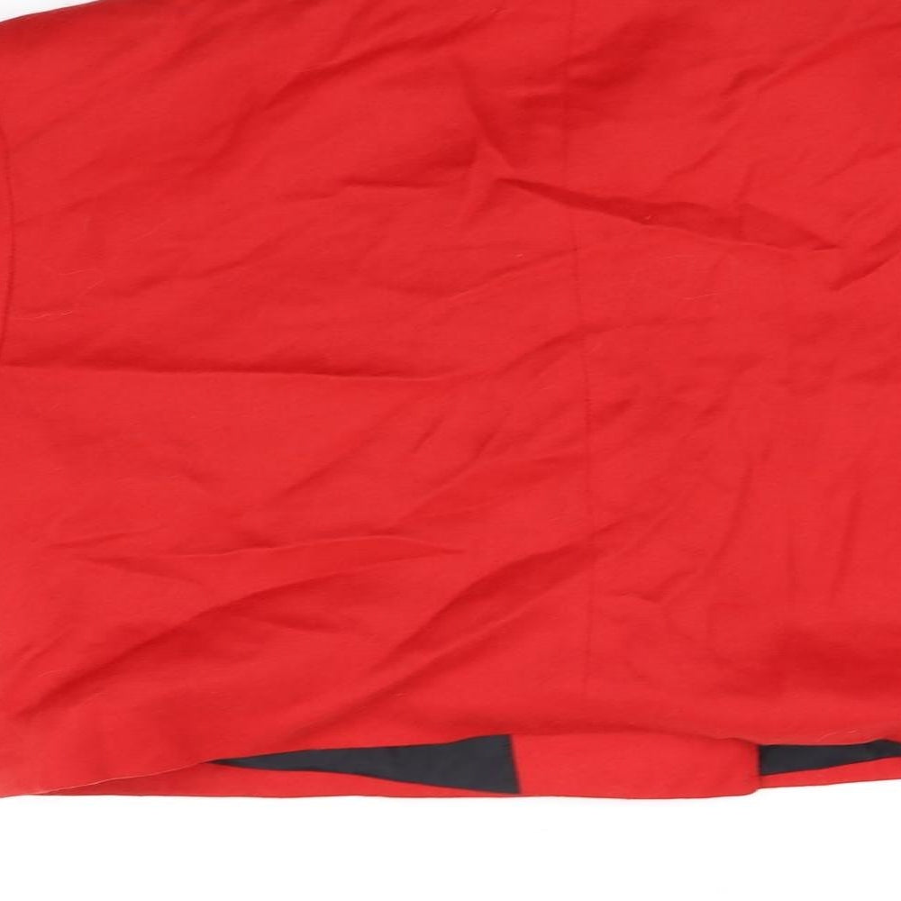 zeki london Womens Red Jacket Size 12