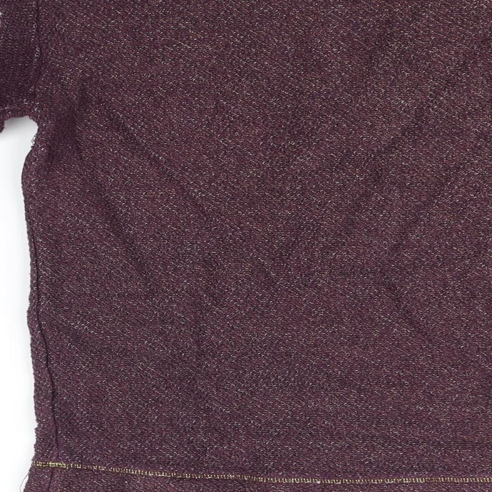 Dorothy Perkins Womens Purple Pullover Jumper Size 10