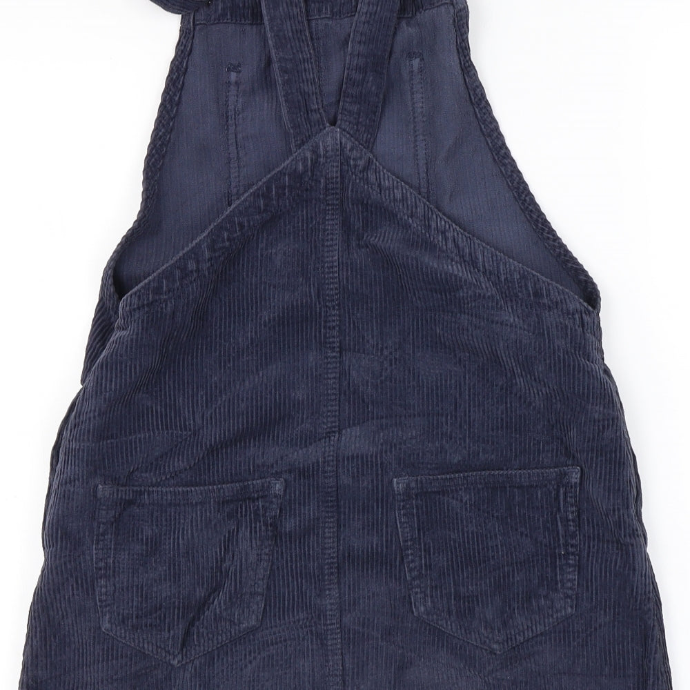 Topshop Womens Blue Dungaree One-Piece Size 4