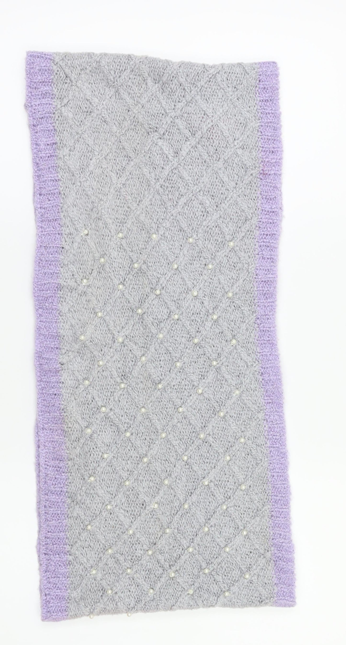 BETSET JOHTSON Womens Grey Shawl/Wrap
