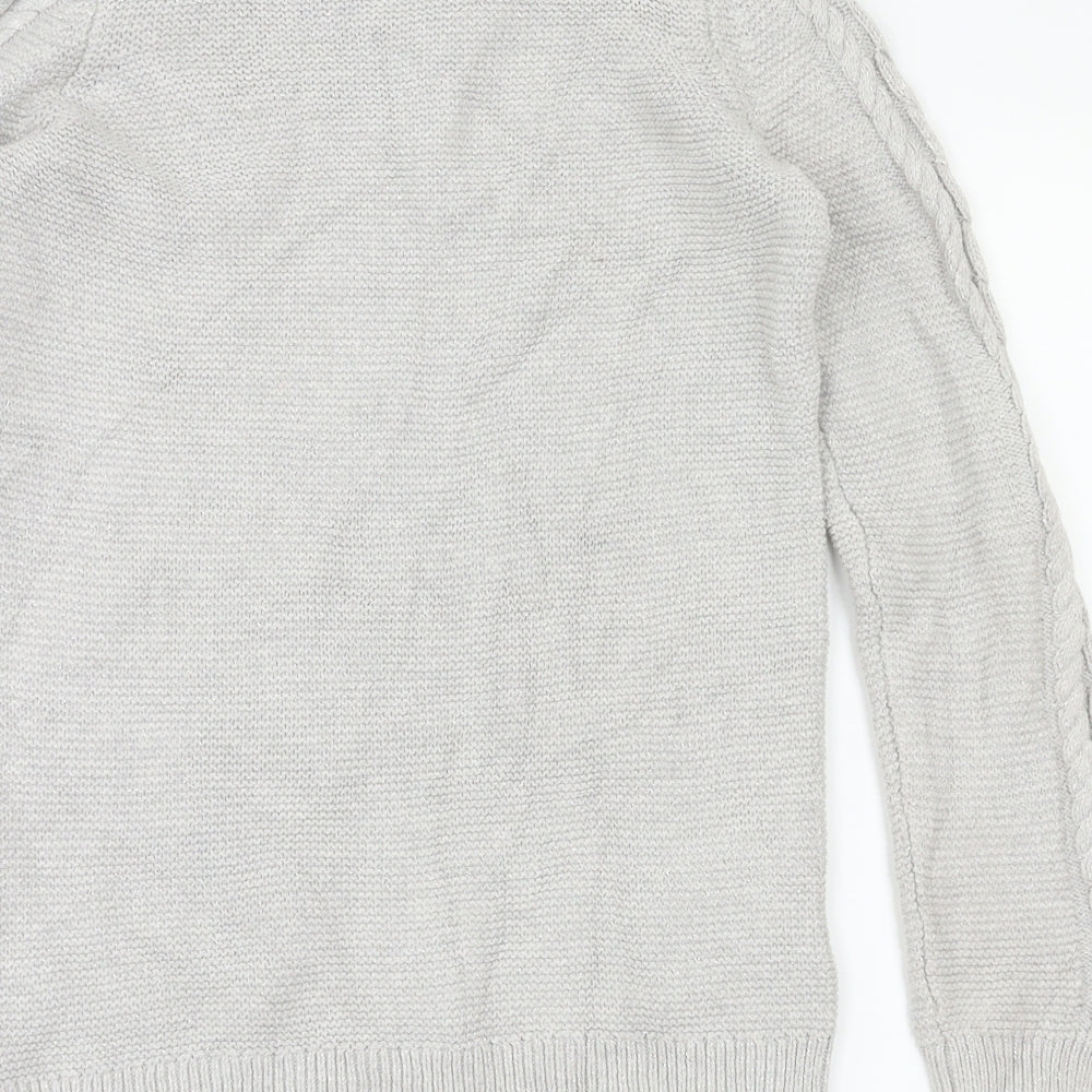 Tommy Bahama Girls Grey Pullover Jumper Size 13-14 Years